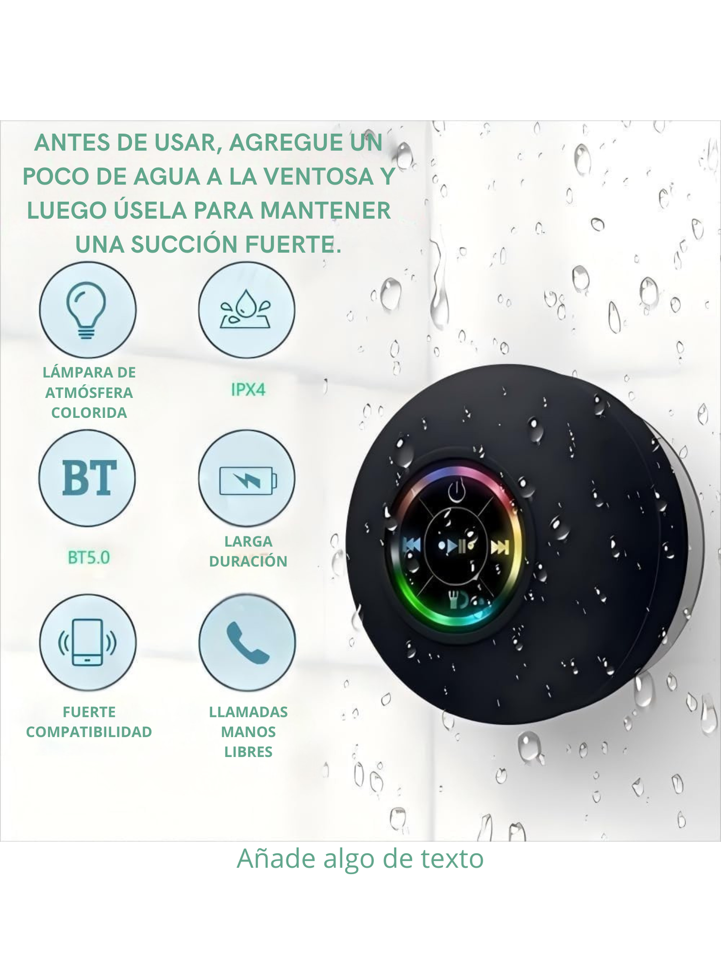 Altavoz water-proof